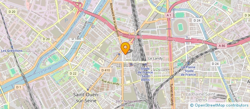 localisation de l'entreprise SUMBAYLE SARL à SAINT-DENIS