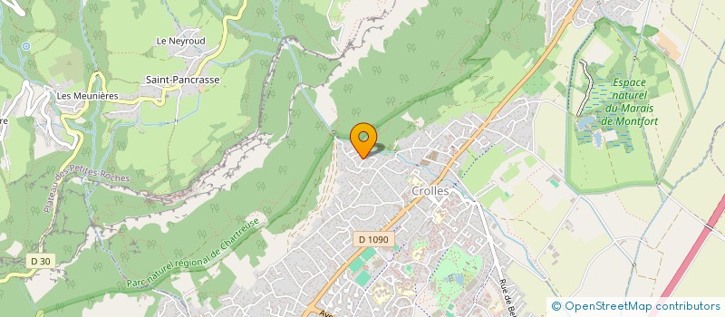 localisation de l'entreprise SUMBIOSYS MEDIQUAL  CROLLES