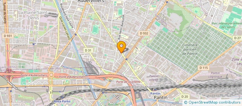 localisation de l'entreprise SUMEENA STORE SARL à AUBERVILLIERS