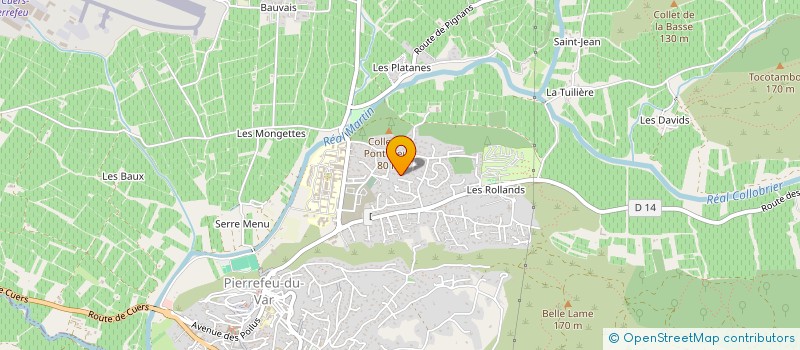 localisation de l'entreprise SUMERIS LABS  PIERREFEU-DU-VAR