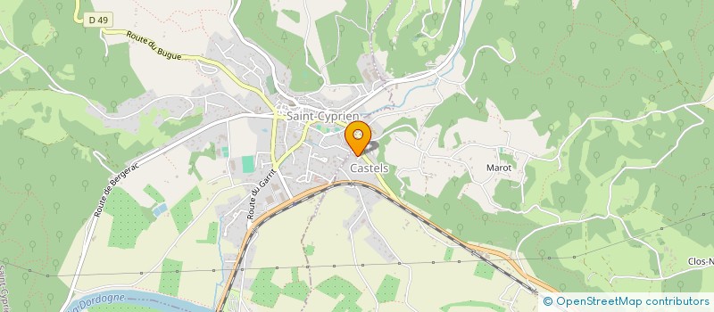 localisation de l'entreprise SUMHERST HOLDINGS à VEZAC