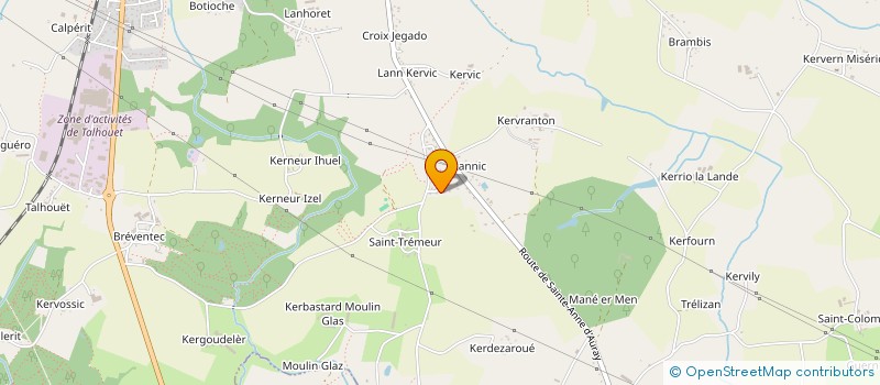 localisation de l'entreprise SUMMER CAFE  PLUVIGNER