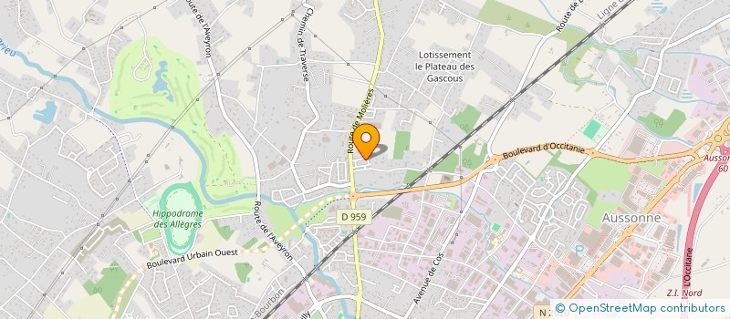 localisation de l'entreprise SUMMER CREAM  MONTAUBAN