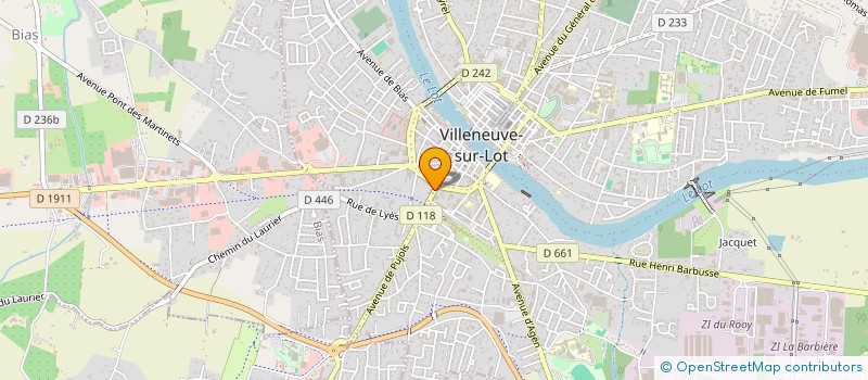 localisation de l'entreprise SUMMER.D  VILLENEUVE-SUR-LOT