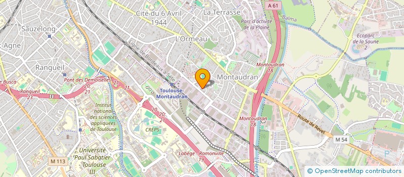 localisation de l'entreprise SUMMER LEAGUE TOULOUSE à TOULOUSE