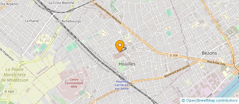 localisation de l'entreprise SUMMER OF LOVE 50 à HOUILLES