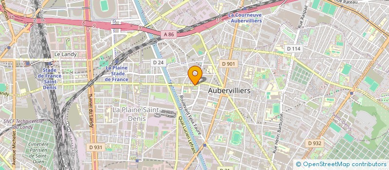 localisation de l'entreprise SUMMERFIELD ENTREPRISES LIMITED à AUBERVILLIERS