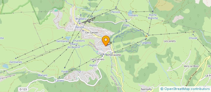 localisation de l'entreprise SUMMERS  HAUTELUCE