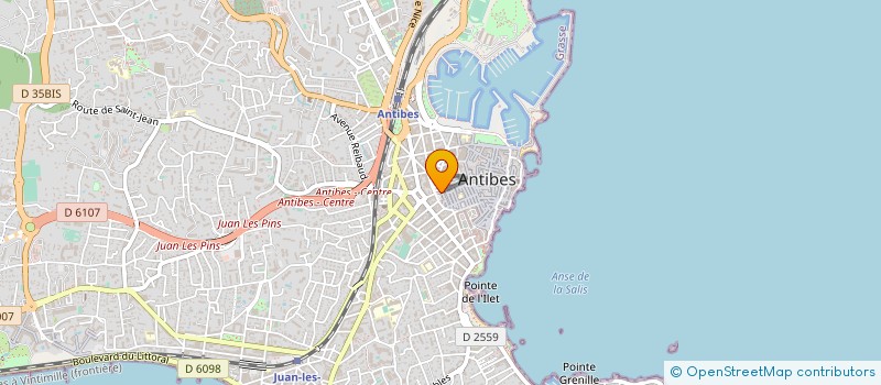 localisation de l'entreprise SUMMERSOFT à ANTIBES