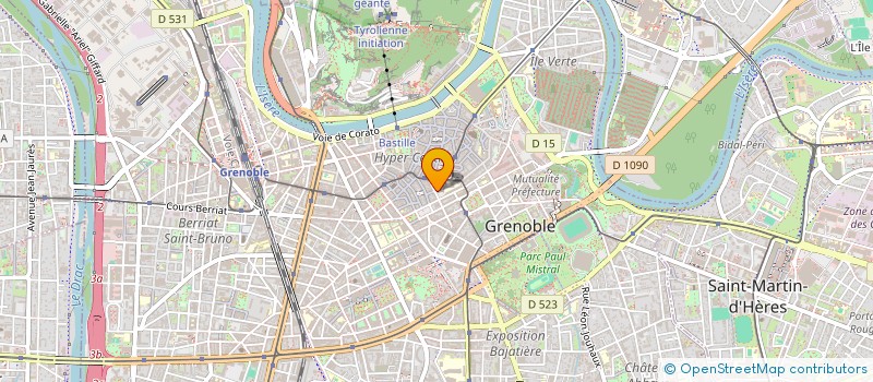 localisation de l'entreprise SUMMERTIME à GRENOBLE