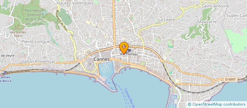 localisation de l'entreprise SUMMERTIME à CANNES
