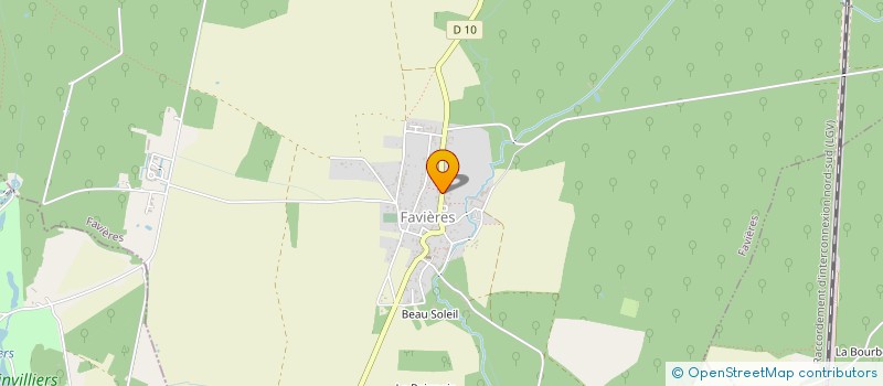 localisation de l'entreprise SUMMETRIA à FAVIERES