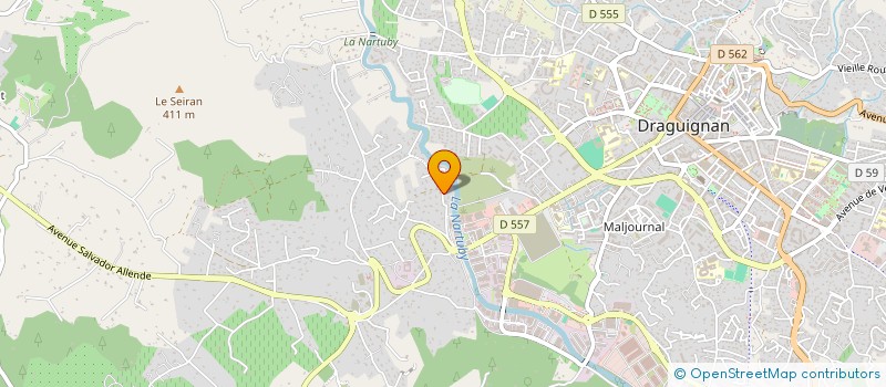 localisation de l'entreprise SUMMIT GROUP  DRAGUIGNAN