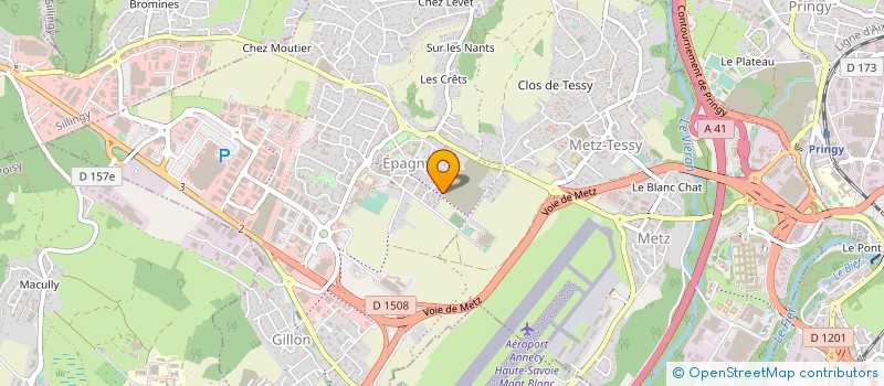 localisation de l'entreprise SUMMIT JUICES à EPAGNY METZ-TESSY