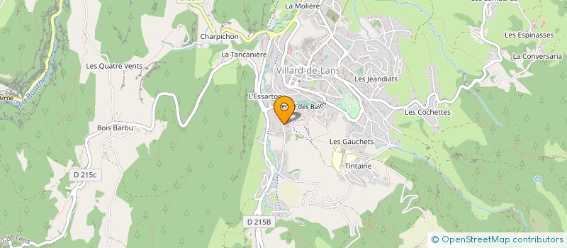 localisation de l'entreprise SUMMITC  VILLARD-DE-LANS