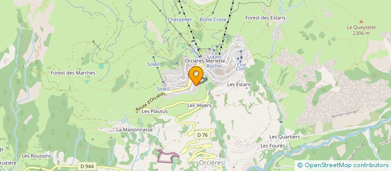 localisation de l'entreprise SUMMITS  ORCIERES