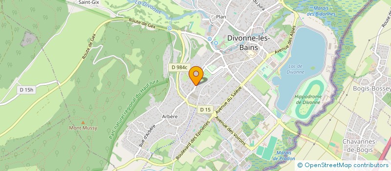 localisation de l'entreprise SUMMYT à DIVONNE-LES-BAINS