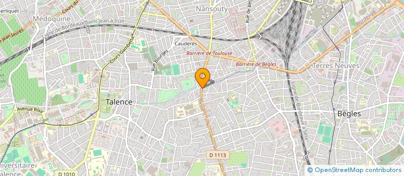 localisation de l'entreprise SUMO PATRIMOINE à BEGLES