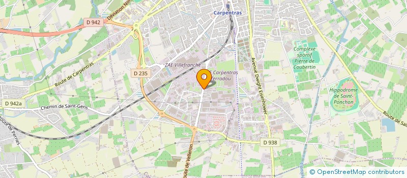 localisation de l'entreprise SUMO PLAY  CARPENTRAS