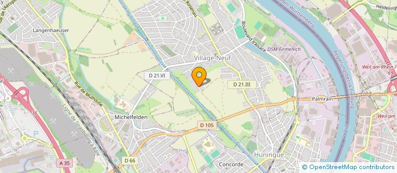 localisation de l'entreprise SUMOD  VILLAGE-NEUF