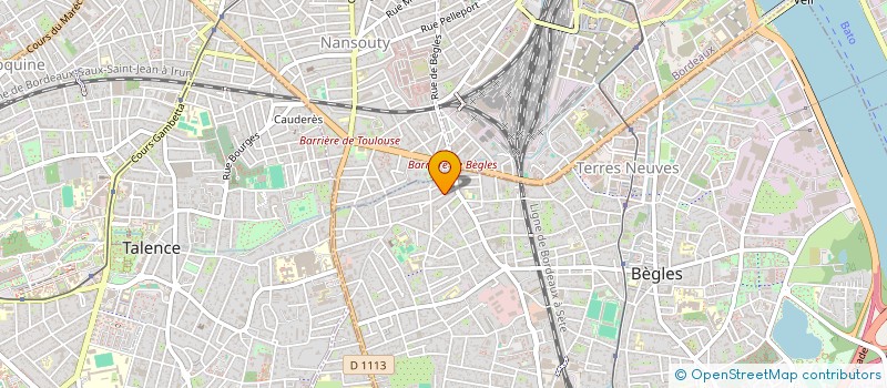 localisation de l'entreprise SUMURU à BEGLES