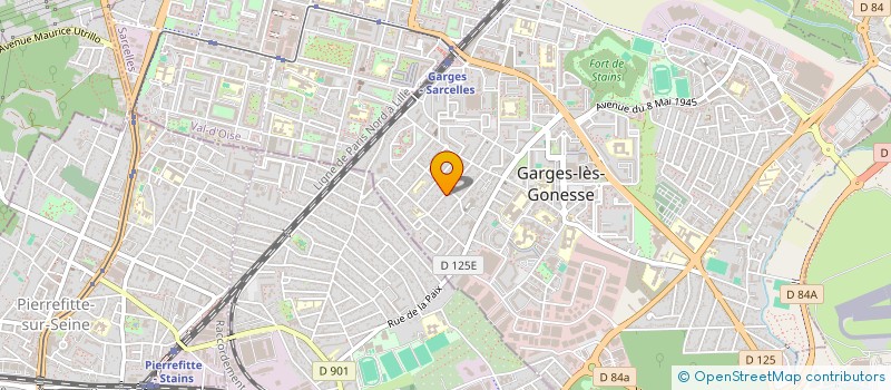 localisation de l'entreprise SUMYO à GARGES-LES-GONESSE