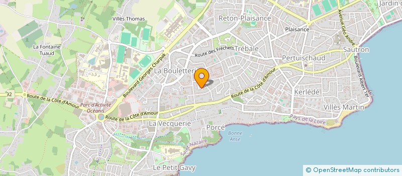 localisation de l'entreprise SUN 44  SAINT-NAZAIRE