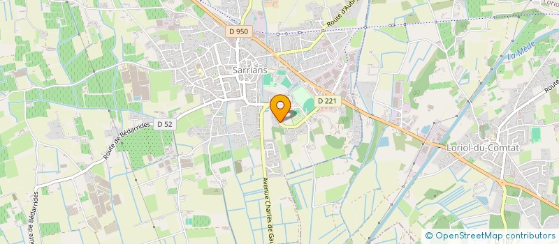 localisation de l'entreprise SUN  SARRIANS