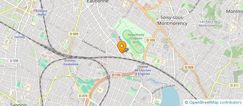 localisation de l'entreprise SUN 7 à EAUBONNE