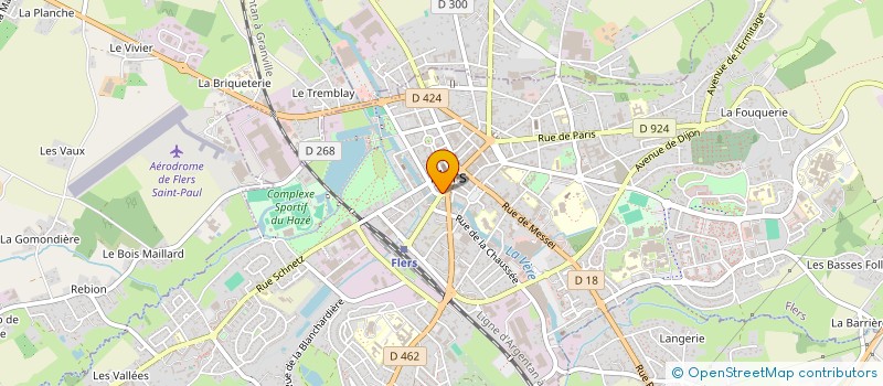 localisation de l'entreprise SUN à FLERS