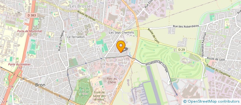 localisation de l'entreprise SUN  BRON