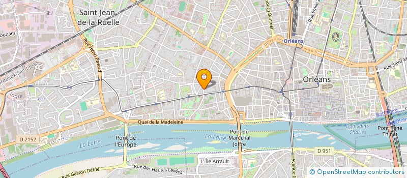 localisation de l'entreprise SUN à ORLEANS