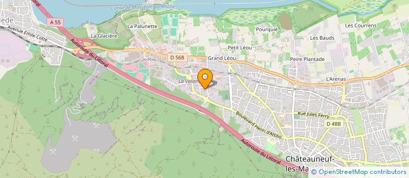 localisation de l'entreprise SUN  CHATEAUNEUF-LES-MARTIGUES