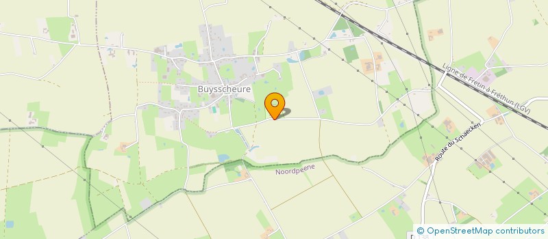 localisation de l'entreprise SUN AND ROCK  BUYSSCHEURE