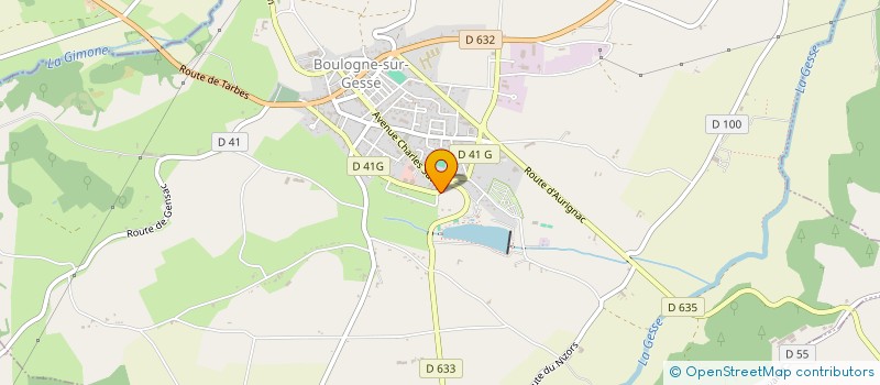 localisation de l'entreprise SUN AND WOOD à BOULOGNE-SUR-GESSE