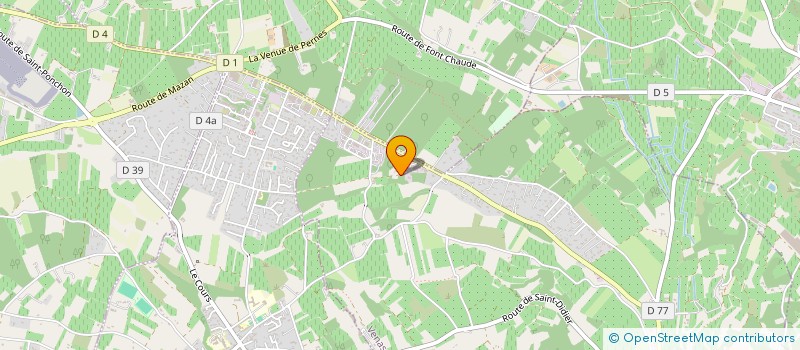 localisation de l'entreprise SUN AUTO à SAINT-DIDIER