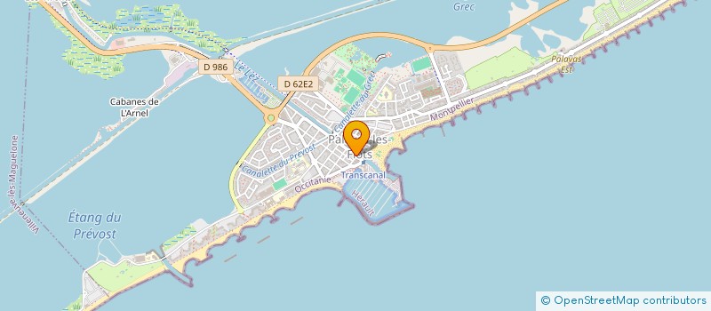 localisation de l'entreprise SUN BIS à PALAVAS-LES-FLOTS
