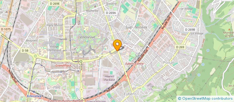 localisation de l'entreprise SUN BIS INTERNATIONAL à EYBENS