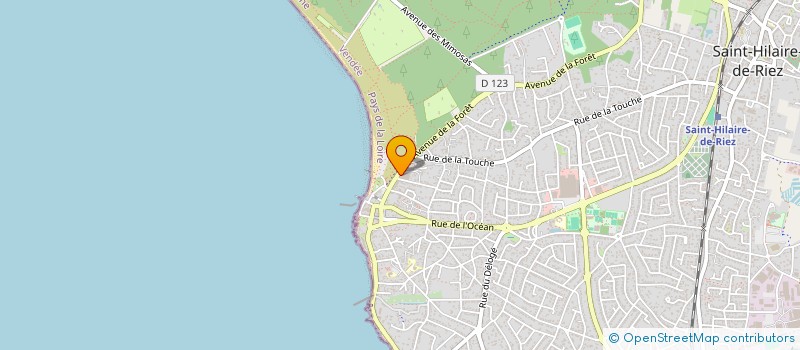 localisation de l'entreprise SUN BML à SAINT-HILAIRE-DE-RIEZ