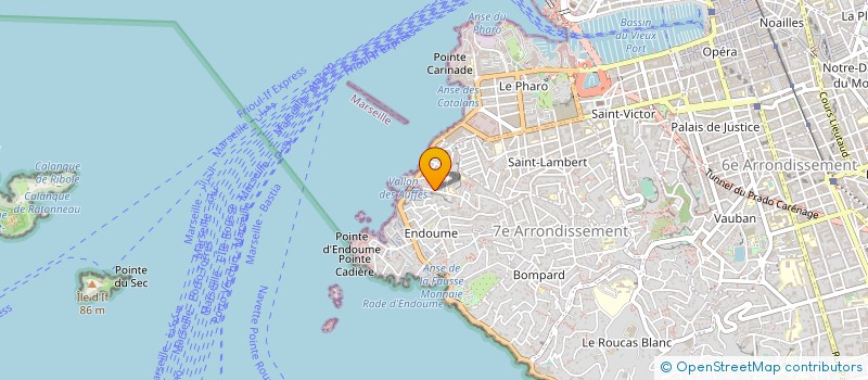localisation de l'entreprise SUN BOAT à MARSEILLE