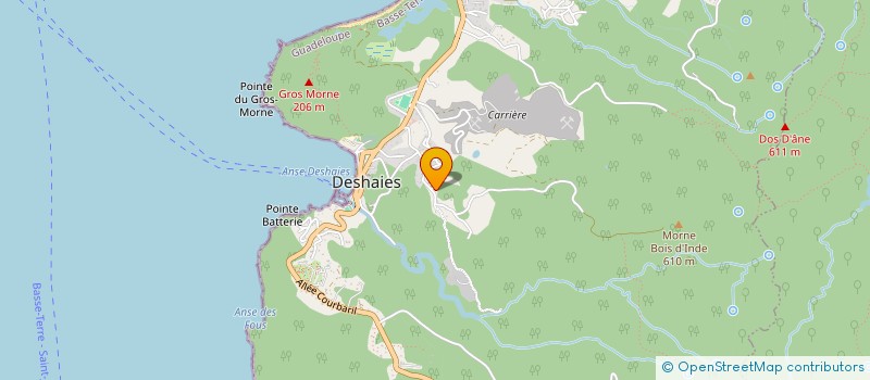 localisation de l'entreprise SUN BOAT DESHAIES  DESHAIES