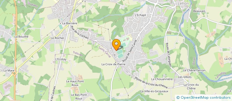 localisation de l'entreprise SUN BREIZH à DINAN