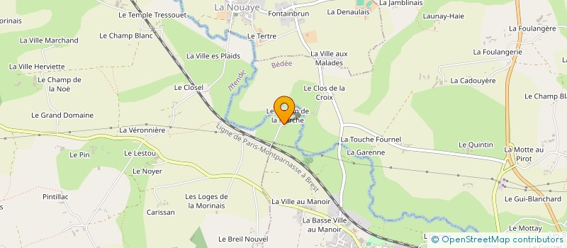 localisation de l'entreprise SUN BREIZH à SAINT-MALON-SUR-MEL