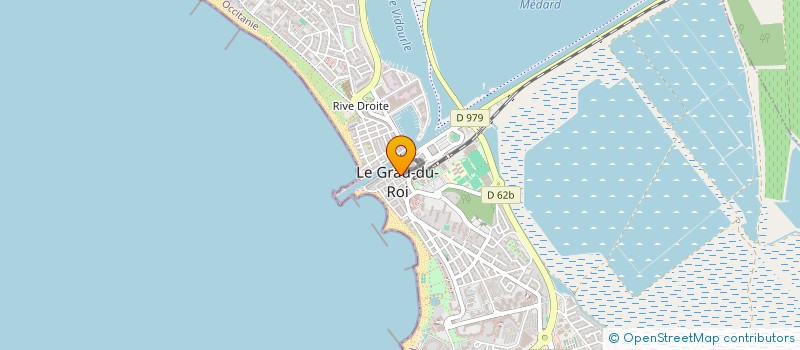 localisation de l'entreprise SUN CAMARGUE  LE GRAU-DU-ROI