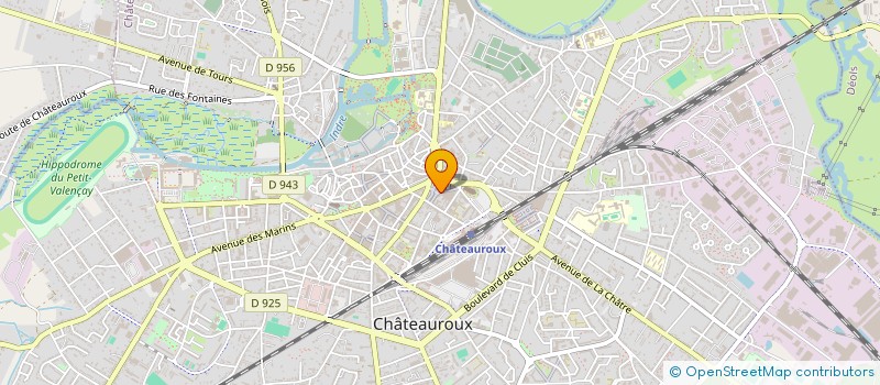 localisation de l'entreprise SUN CARAIBES à CHATEAUROUX