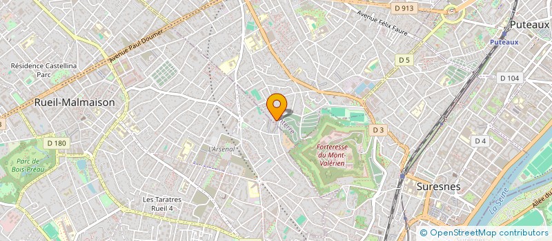 localisation de l'entreprise SUN COACHING  NANTERRE