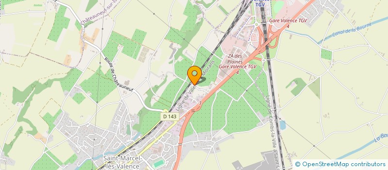 localisation de l'entreprise SUN CONSTRUCTION  SAINT-MARCEL-LES-VALENCE