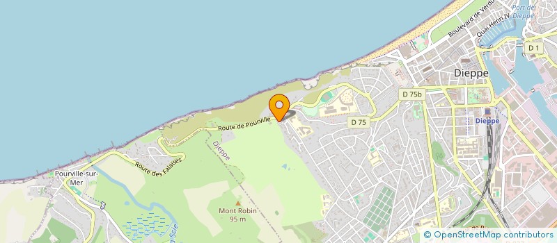 localisation de l'entreprise SUN CORPORATION  DIEPPE