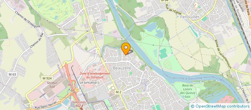 localisation de l'entreprise SUN ECO VET  BEAUZELLE