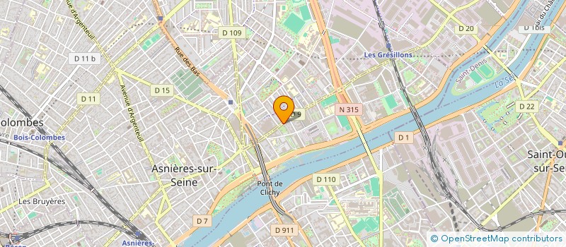 localisation de l'entreprise SUN ENERGY AFRICA à ASNIERES-SUR-SEINE